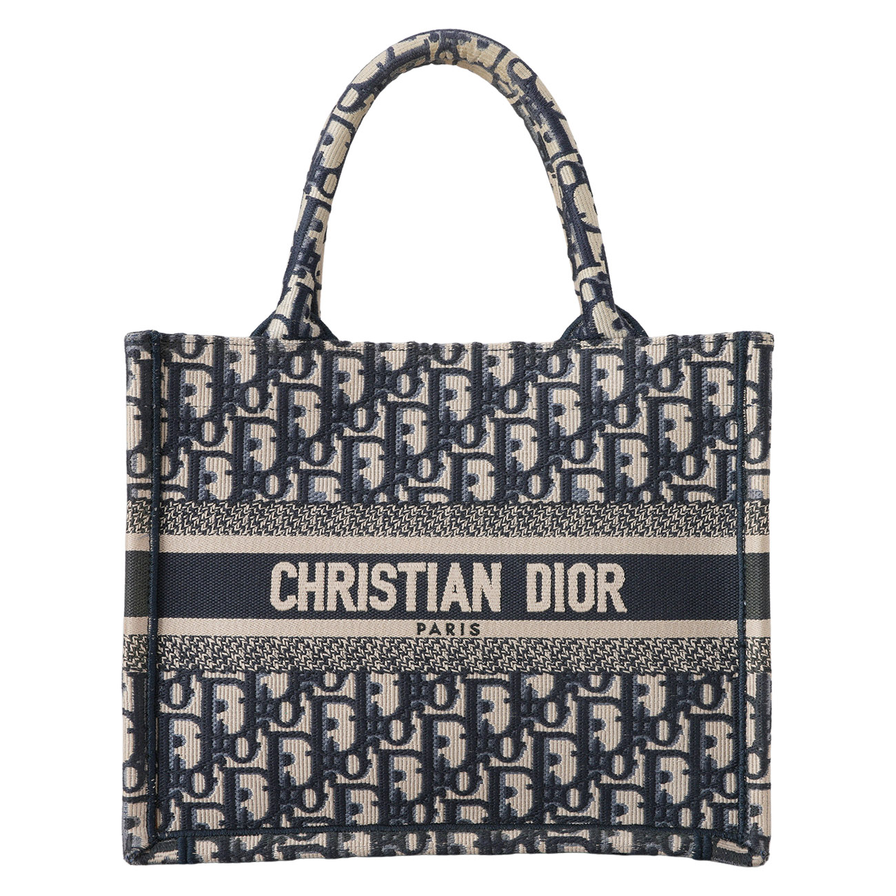 CHRISTIAN DIOR(USED) 디올 오블리크 북토트 스몰